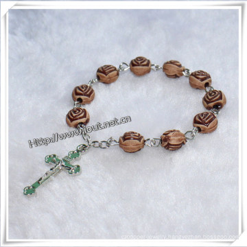 Rose Beads Finger Rosary and Cross Finger Rosary (IO-CE061)
